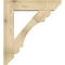 Ekena Millwork Olympic Slat Rough Sawn Bracket w/ Offset Brace, Douglas Fir, 8"W x 34"D x 38"H BKT0806X34X38OLY06RDF - alternate 3